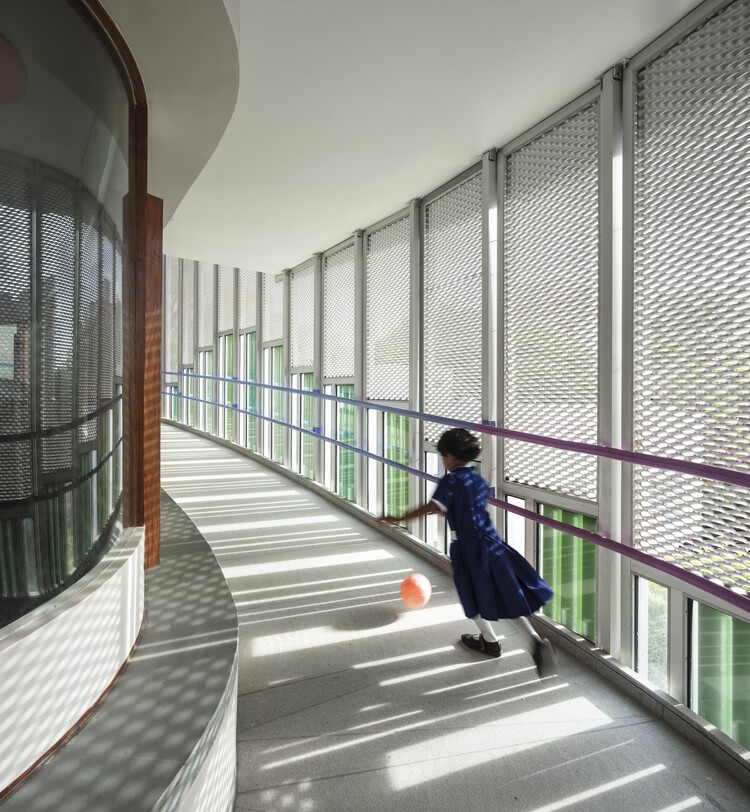 Garden School / JDAP - Interior Photography, Handrail