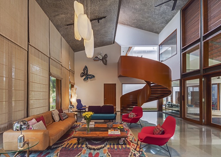 Krishnan House / Khosla Associates - Sofa, Chair