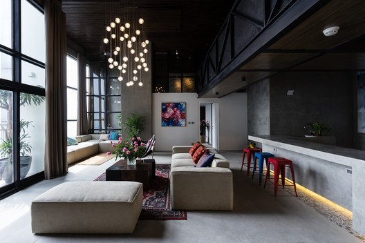 Party Apartment / Nghiêm Phong + Đào Thành - Sofa, Table, Windows, Chair
