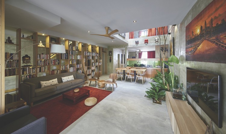 Terrace House Renovation / O2 Design Atelier - Table, Sofa, Shelving, Chair