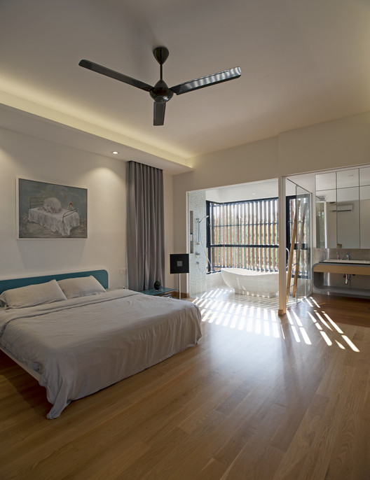 SS3 House  / Seshan Design - Wood, Lighting, Windows, Bed, Beam, Bedroom