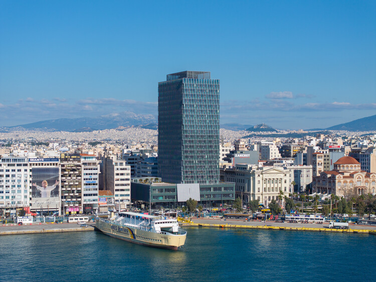 Piraeus Tower / PILA - Exterior Photography, Retail , Cityscape