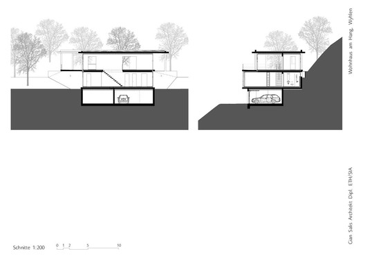 House on a Slope / Gian Salis Architect - Image 19 of 20