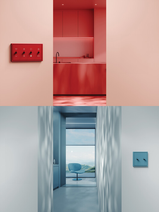 Smart and Retro: Advanced Toggle Switches Harmonized with Le Corbusier's Color System - Featured Image