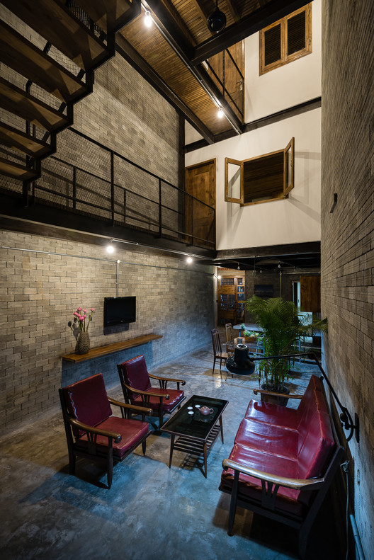 Zen House  / H.a - Table, Chair, Beam, Windows